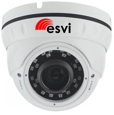 IP видеокамера ESVI EVC-DNT-S20AF-P, f=2.7-13.5мм, 2.0Мп, POE, автофокус