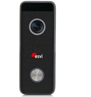 Элеком37. Видеодомофон ESVI EVJ-BW8-AHD Вызывная панель к видеодомофону, 720P (черный).
