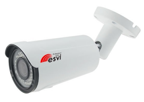 Элеком37. Уличная AHD видеокамера ESVI EVL-BV40-10B, f=2.8-12мм, 720P. Фото.