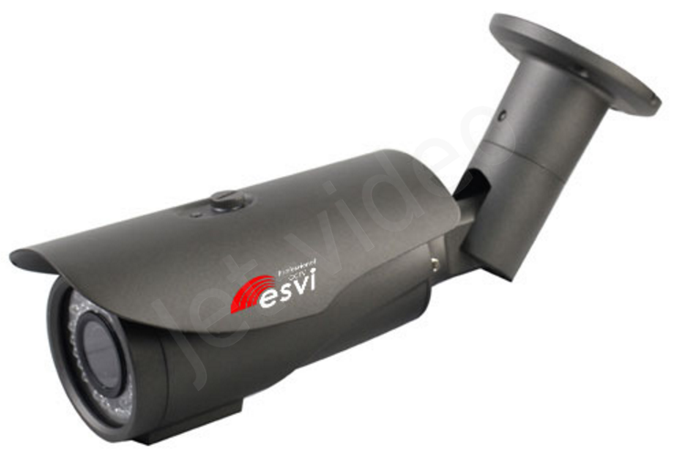 Элеком37. Уличная AHD видеокамера ESVI EVL-IG40-10B, f=2.8-12мм, 720P. Фото.