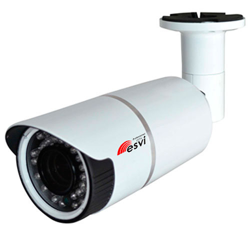 Цветная уличная IP видеокамера ESVI EVC-7E20F-IR3, f=2.8-12мм, 2.0Мп.