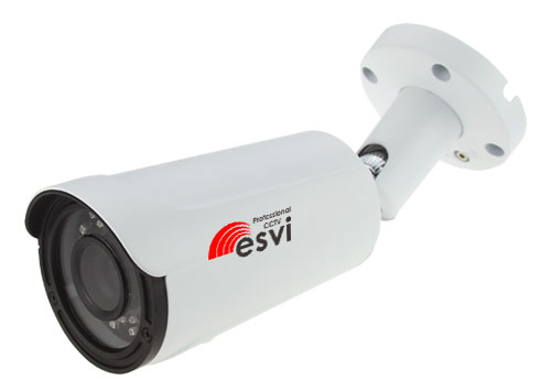 Цветная уличная IP видеокамера ESVI EVC-BV40-S20-P, f=2.8-12мм, 2.2Мп.