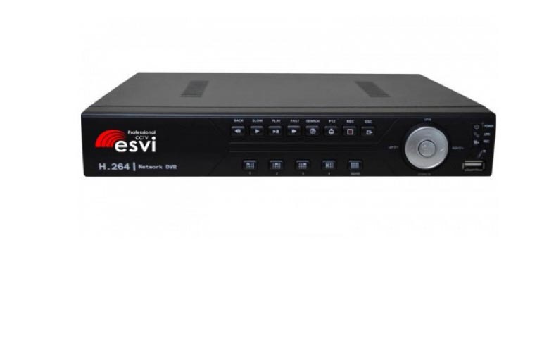ESVI EVD-6216NLS-5 гибридный 16-ти канальный AHD регистратор 1080N*15к/с