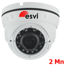  Элеком37. IP видеокамера ESVI EVC-DNT-S20AF-P, f=2.7-13.5мм, 2.0Мп, POE, автофокус.