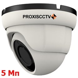  IP видеокамера PROXISCCTV PX-IP-DS-V50-P/A/C, 5.0 Мп, f=2.8 мм, POE, микро SD, аудио вход