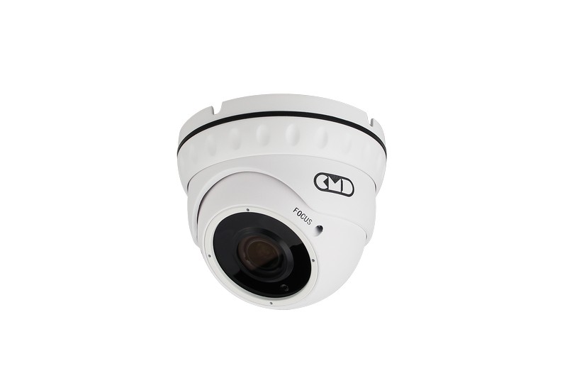 Цветная купольная уличная IP видеокамера 4 Мп, 2,8-12 мм CMD IP4-WD2,8-12IR. Элеком37. Цветная купольная уличная IP видеокамера 4 Мп, 2,8-12 мм CMD IP4-WD2,8-12IR. Фото.