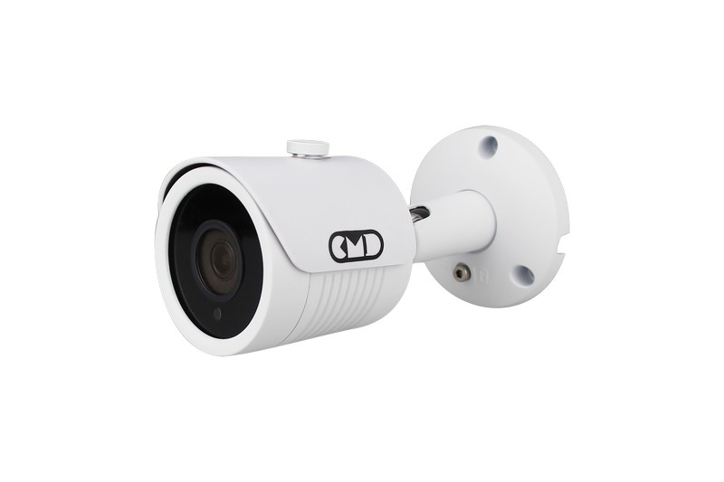  Элеком37. Гибридная цветная уличная видеокамера 1Mp, 3,6 мм с ИК подсветкой CMD HD720-WB3.6-IR White. Фото.