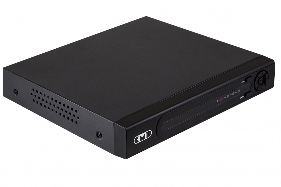  Элеком37. Гибридный AHD/CVI/TVI/IP/CVBS видеорегистратор на 4 канала, 4 Mp. Фото.