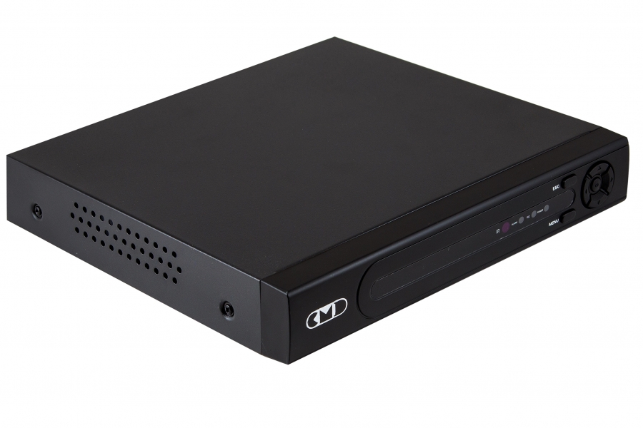 Гибридный AHD/CVI/TVI/IP/CVBS видеорегистратор на 4 канала, 4 Mp. Элеком37. Гибридный AHD/CVI/TVI/IP/CVBS видеорегистратор на 4 канала, 4 Mp. Фото.