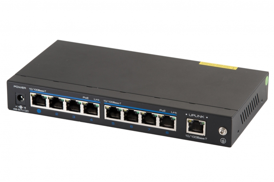  Элеком37. CMD-SW108-POE 8-портовый коммутатор c PoE. Фото.