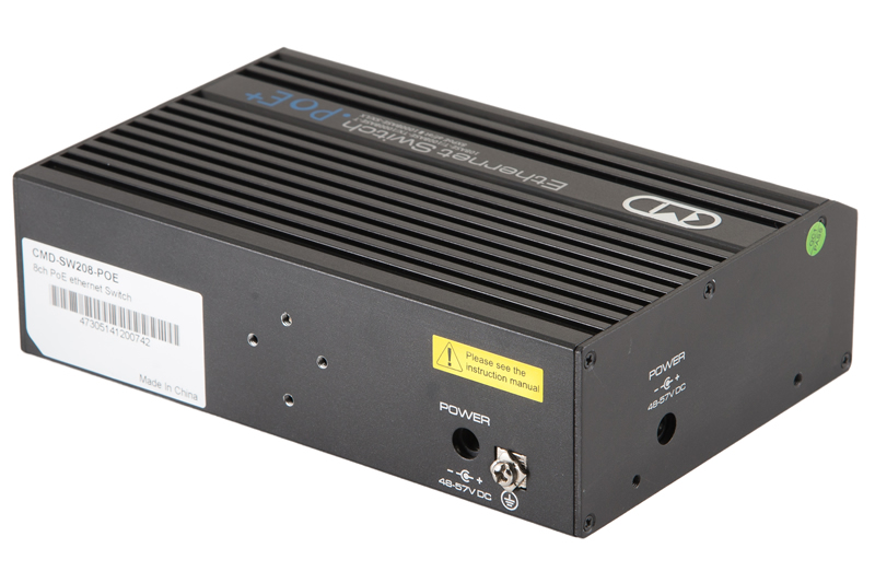  Элеком37. CMD-SW208-POE Промышленный 8-портовый коммутатор с POE. Фото.