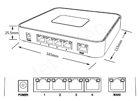 Элеком37. PROXISCCTV POE-411 4-портовый коммутатор c PoE. Фото.