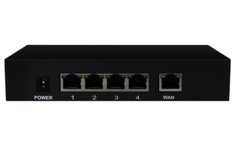  Элеком37. Коммутатор PROXISCCTV POE-411m 4-портовый коммутатор c PoE. Фото.